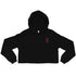 Guards &God Vertical Flamingo Crop Hoodie